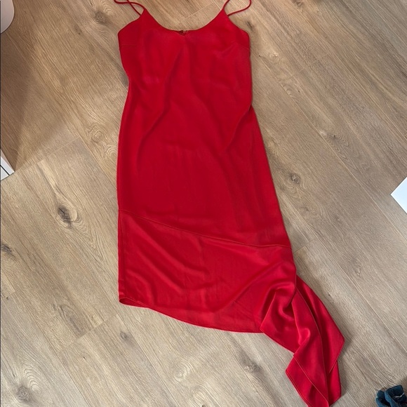 NWT Red Slip Dress - Picture 1 of 4